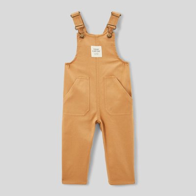 Salopette longue unie en coton BIO GOTS BOUT'CHOU