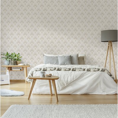 Papier peint Eventails clairs ART DECO SUBLIME