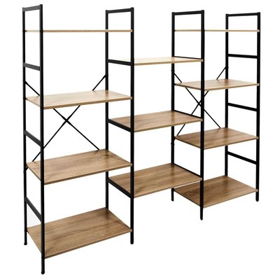 Etagère industrielle en bois et métal THE HOME DECO FACTORY