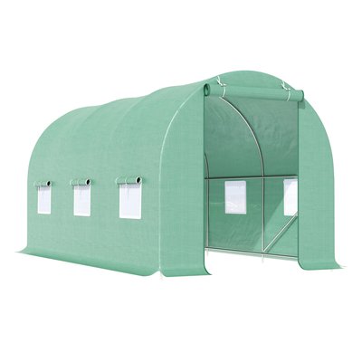 Serre de jardin tunnel 9m² OUTSUNNY