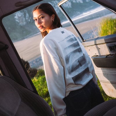 Sweat col rond SEARCH SERIES VAPORCOOL RIP CURL