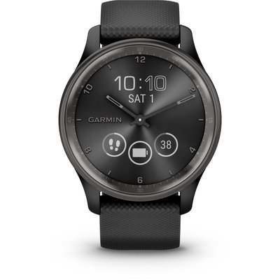 Montre santé Vivomove Trend siliconne noir GARMIN
