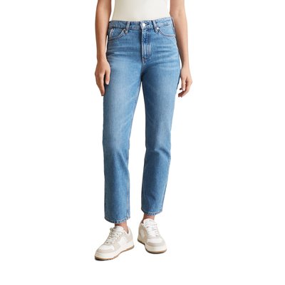 Jeans modèle Onna straight cropped sans stretch MARC O’POLO DENIM