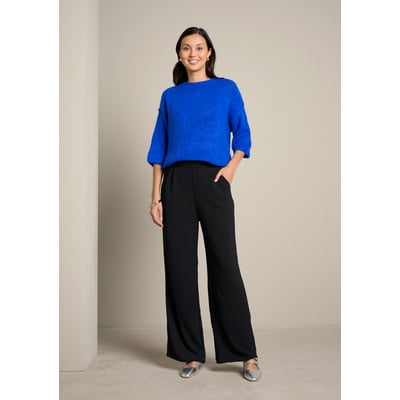 Pantalon large fluide effet froissé LOLALIZA