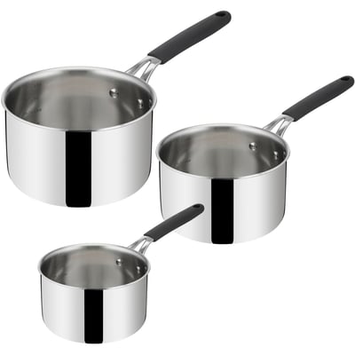 Batterie de cuisine 3 casseroles Esperta triply 16/18/20cm LAGOSTINA