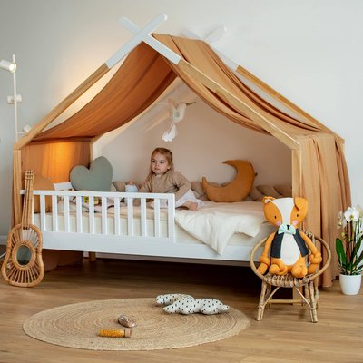 Toile de lit, ciel de lit cabane JEANNE SEVIRA KIDS