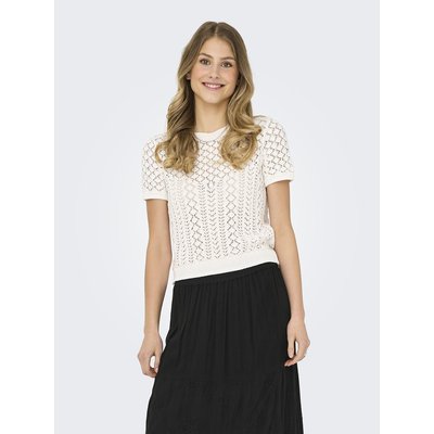 Jersey con cuello redondo y manga corta ONLY