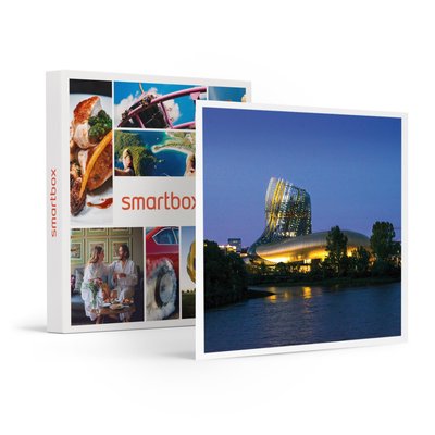 Œnotourisme à Bordeaux : 1 billet adulte coupe-file pour la Cité du Vin- SMARTBOX - Coffret Cadeau Sport & Aventure SMARTBOX