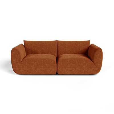 Canapé modulable 3 places en velours chenillé NOOMA SIA HOME