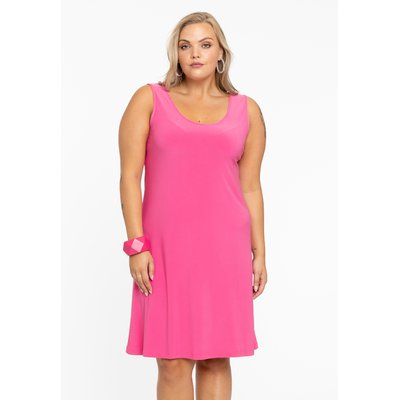 Robe rose poudre grande taille La Redoute