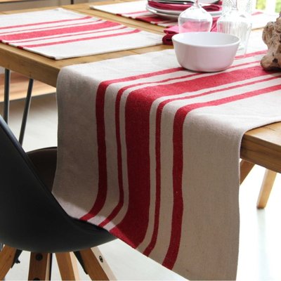 Chemin de table coton épais Rustique SUD ETOFFE