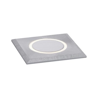 Spot Extérieur House 2W Acier inoxydable brossé Carré 3000K cercle BOUTICA-DESIGN