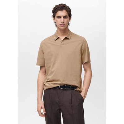 Polo slim-fit piqué de coton MANGO MAN