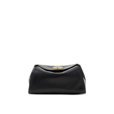 Sac À Bandoulière En Cuir Véritable Leonie GUESS