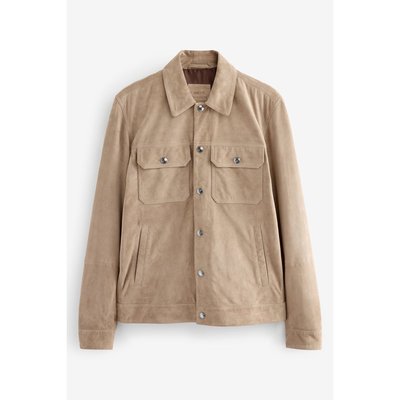 Veste camionneur en daim manches longues NEXT