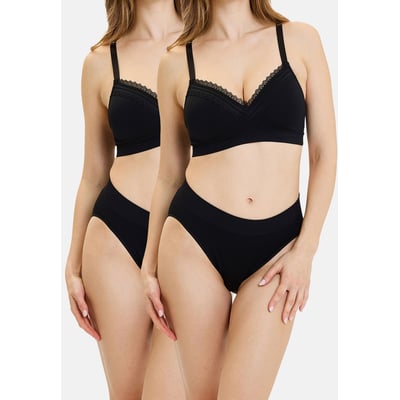 Lot de deux slips ESSENTIEL CONFORT SANS COMPLEXE