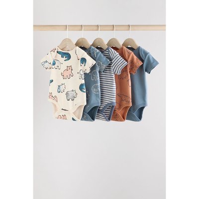 Body à manches courtes 100 % coton, lot de 5 NEXT