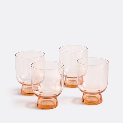 Set di 4 bicchieri da acqua colorati, Helly LA REDOUTE INTERIEURS