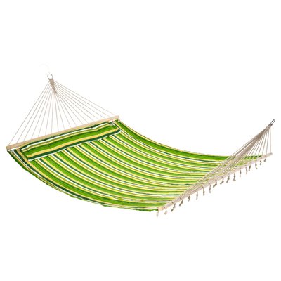 Hamac de voyage portable 2 places style exotique coton OUTSUNNY