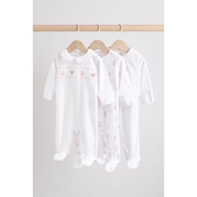 Dors-bien bébé avec col, lot de 3 NEXT