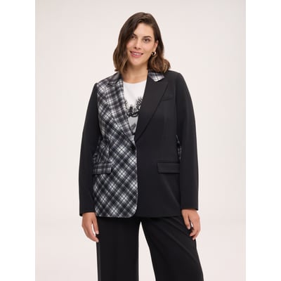Blazer bicolore FIORELLA RUBINO
