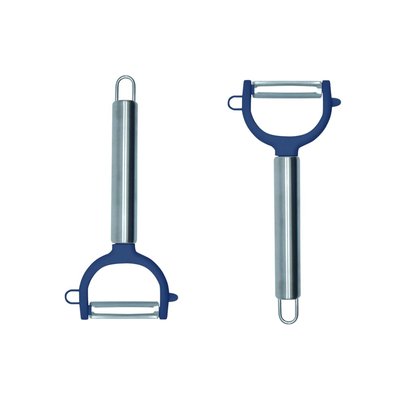 Set de 2 rasoirs à légumes en plastique et inox ELEMENTAL FACKELMANN
