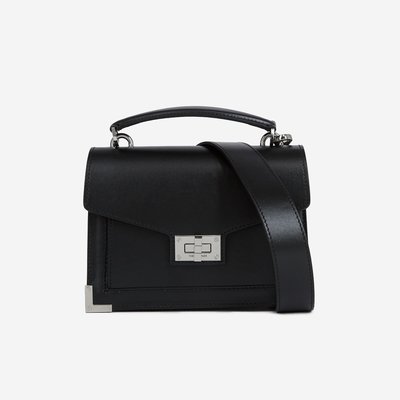 Umhängetasche aus Glattleder lisse EMILY THE KOOPLES
