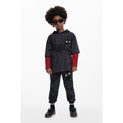 T-shirt Spiderman™ effet superposition DESIGUAL