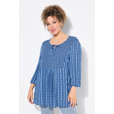 Tunique smockée à fleurs ULLA POPKEN