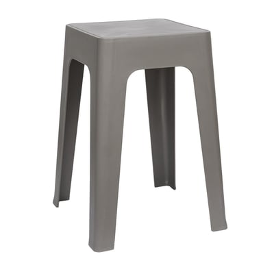 Tabouret Empilable Coloris Gris DECORATIE