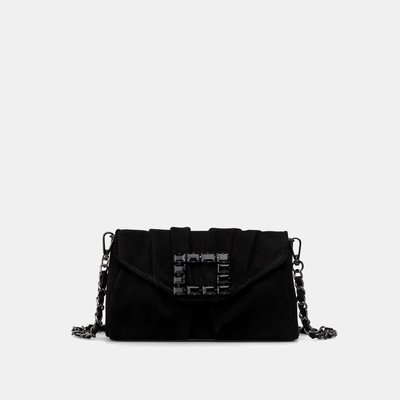 Sacoche en cuir avec fermoir bijou ALMA EN PENA