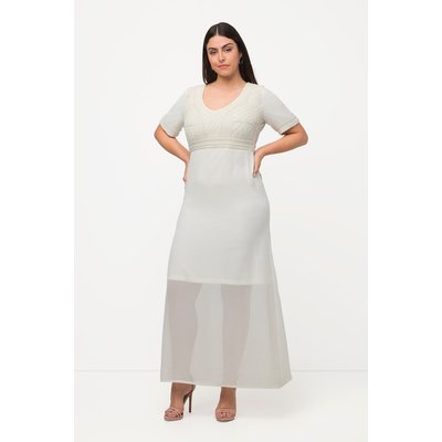 Robe de mariage, broderie en perles ULLA POPKEN
