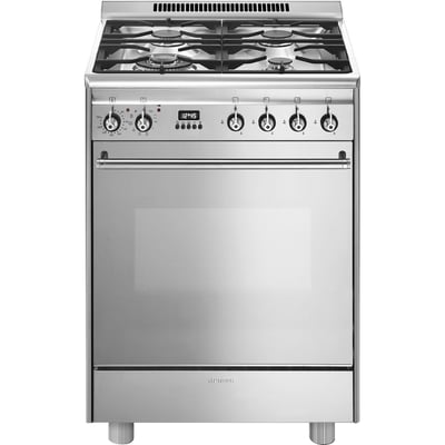 Piano de cuisson gaz 4 feux 60 cm GP61 SMEG