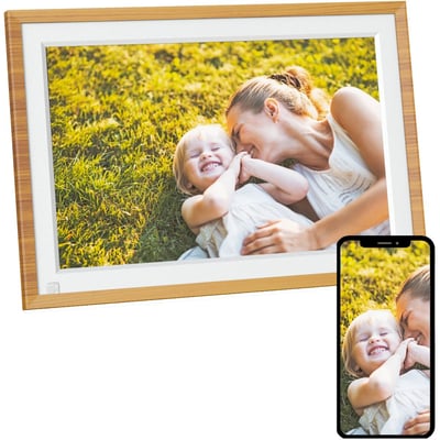Cadre photo connecté Realiview APF1000WIFI 10 Pouces Bois AGFA