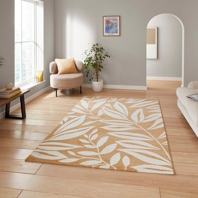 Catherine Lansfield Sorral Leaves Botanical Rug CATHERINE LANSFIELD