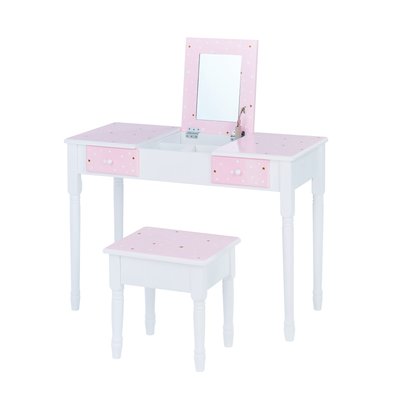 Coiffeuse Tabouret Enfant TWINKLE STAR PRINTS TEAMSON KIDS