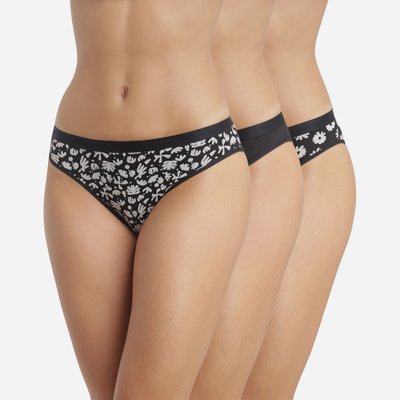 Lot de 3 slips les pockets coton stretch DIM