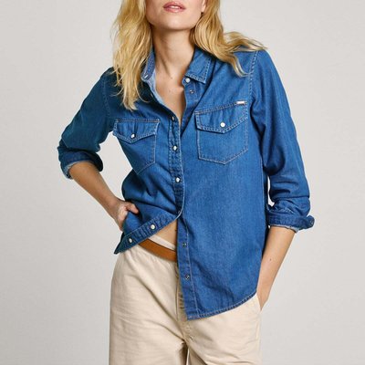 Chemise Coupe Regular En Denim PEPE JEANS