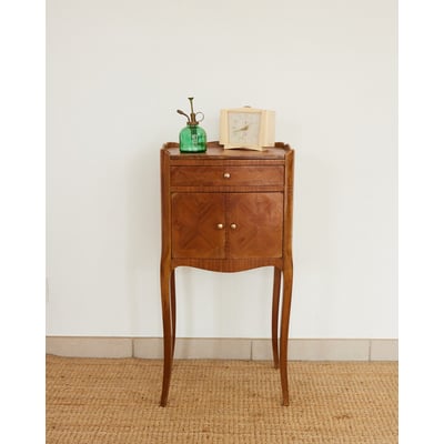 Table de chevet en bois Odile N°1622 - Bon état DEBONGOUT