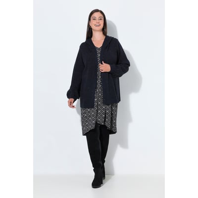 Cardigan chiné, capuche ULLA POPKEN