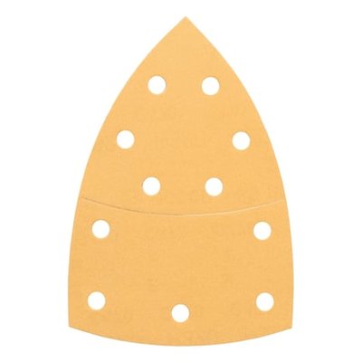 Lot De 10 Abrasifs Pour Ponceuse Delta 102 X 62, 93 G 80 BOSCH