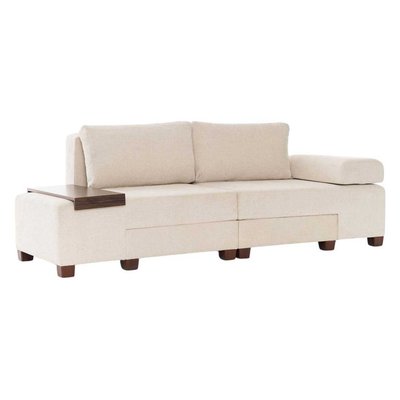 Canapé 3 places convertible en chenille Perenna HANAH HOME