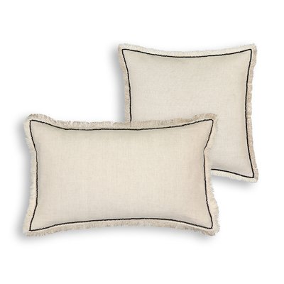 Housse de coussin lin/coton, Menorca LA REDOUTE INTERIEURS