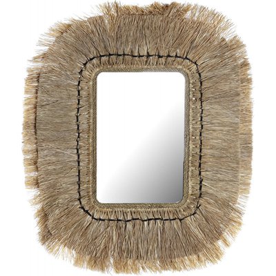 Miroir en jute, déco naturelle RECOLLECTION