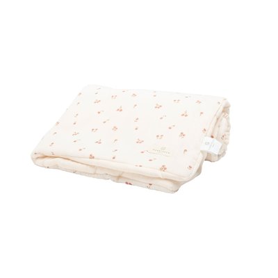 Couverture ouatinée en gaze de coton biologique imprimé, Green & Kids GABRIELLE PARIS