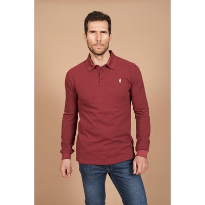 Polo uni manches longues MCS