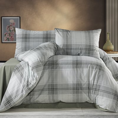 Paure de couette et tai(e) coton imprimé, nimakaki C DESIGN HOME TEXTILE