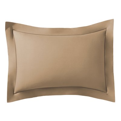 Taie d'oreiller unie en percale de coton, PREMIÈRE ESSIX
