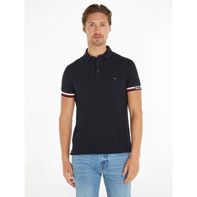 Cotton Polo Shirt with Logo Embroidery TOMMY HILFIGER