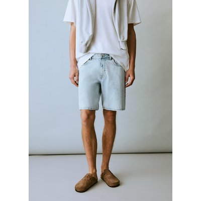 Bermuda en jean droit MANGO TEEN